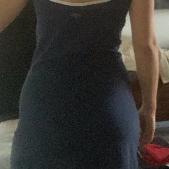 Tommy Hilfiger Logo Summer T-Shirt Tank Cotton Dress - Picture 3 of 7